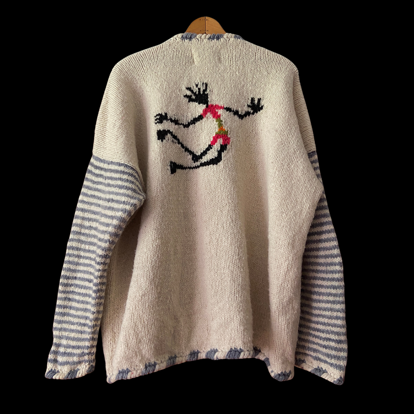 1990s Amano Wool Dancing Cardigan