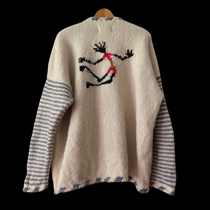 1990s Amano Wool Dancing Cardigan