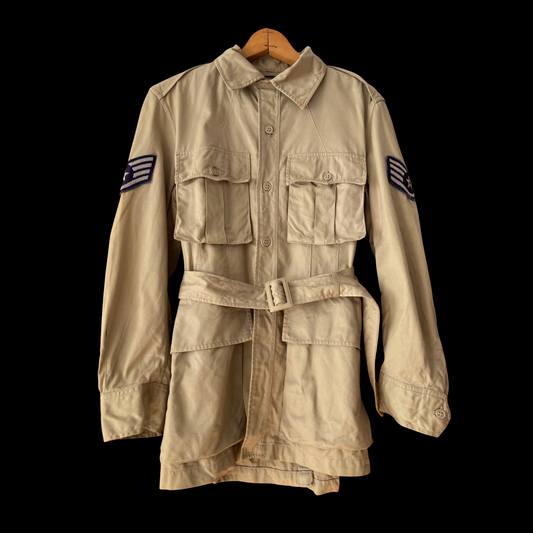 1950s Air Force Tan Tropical Jacket