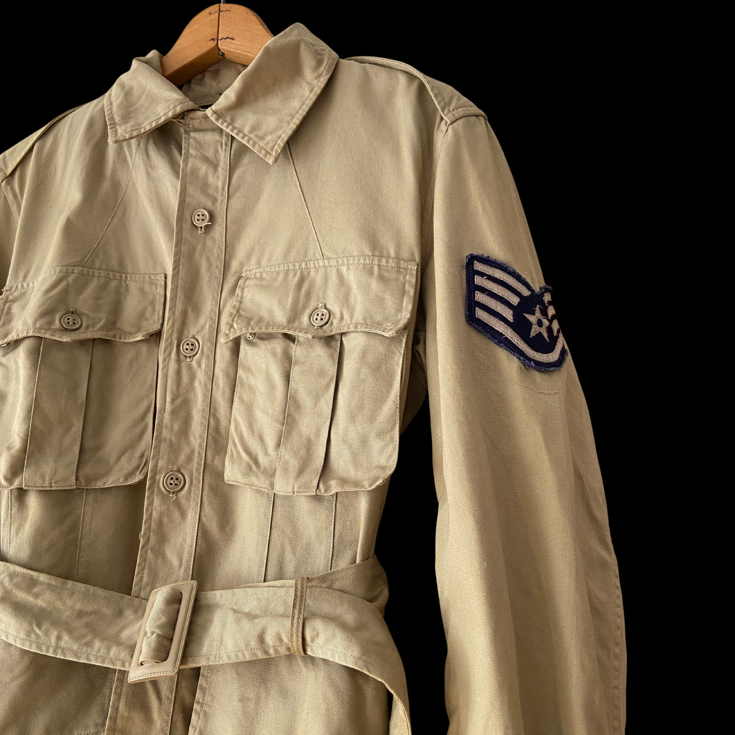 1950s Air Force Tan Tropical Jacket
