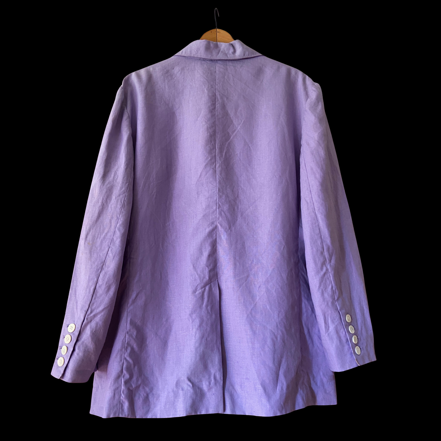 1970s Ralph Lauren Purple Linen Blazer