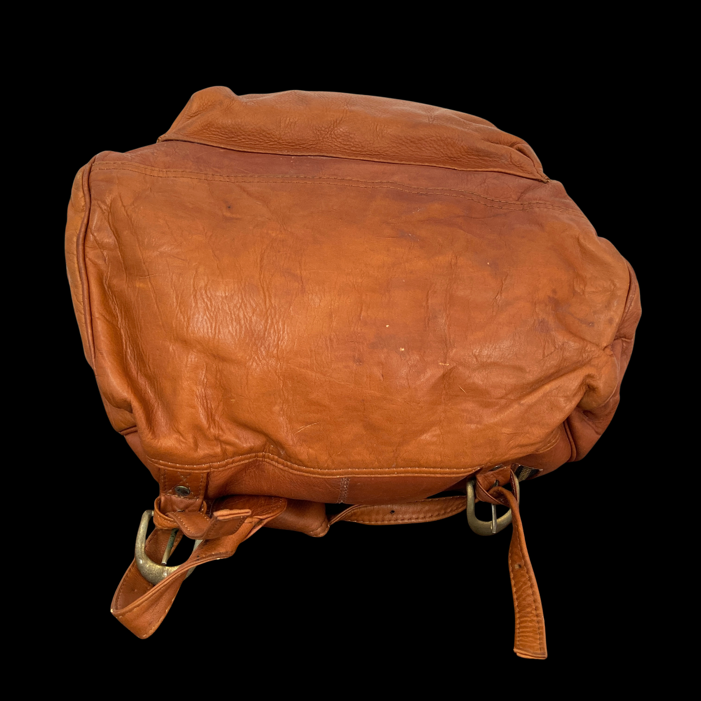 Vintage Frye Brown Leather Backpack