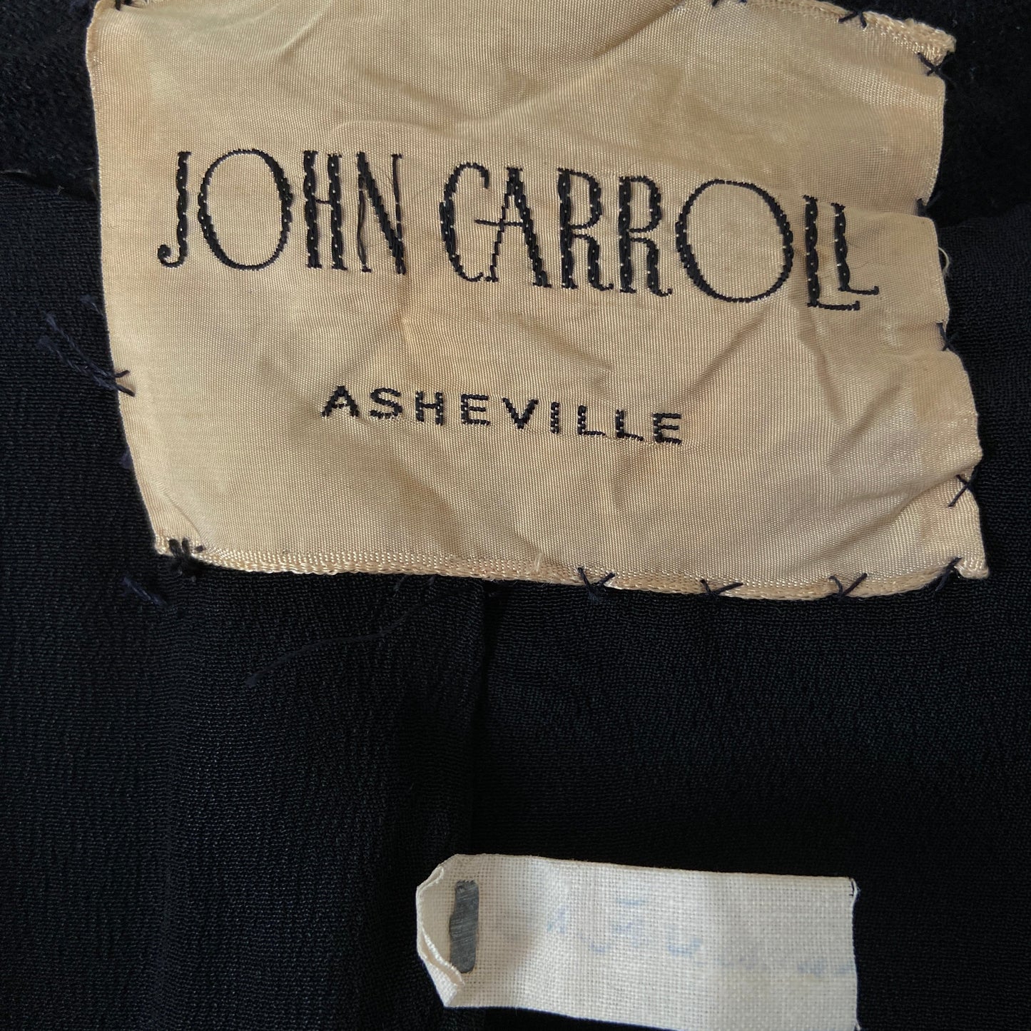 1940s Black Wool Blazer Forstmann