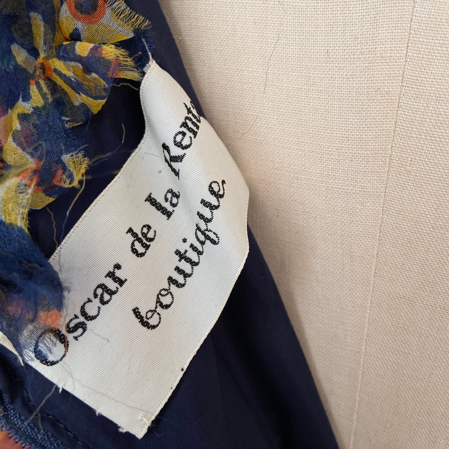 1970s Oscar De La Renta Silk Organza and Lurex Maxi Dress