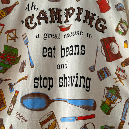 1990s "Ah Camping" Tee by Shoebox
