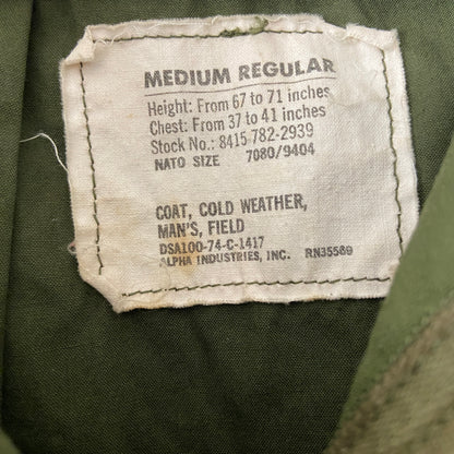 1970s Cold Weather M-65 Field Jacket