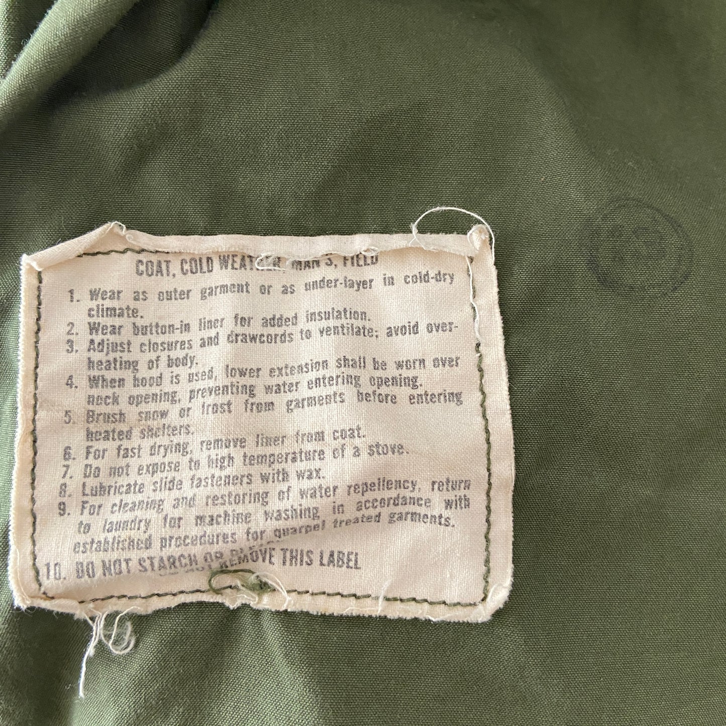 1970s Cold Weather M-65 Field Jacket