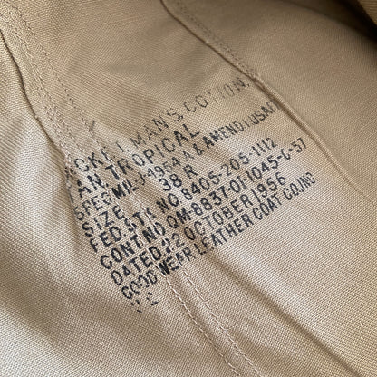 1950s Air Force Tan Tropical Jacket