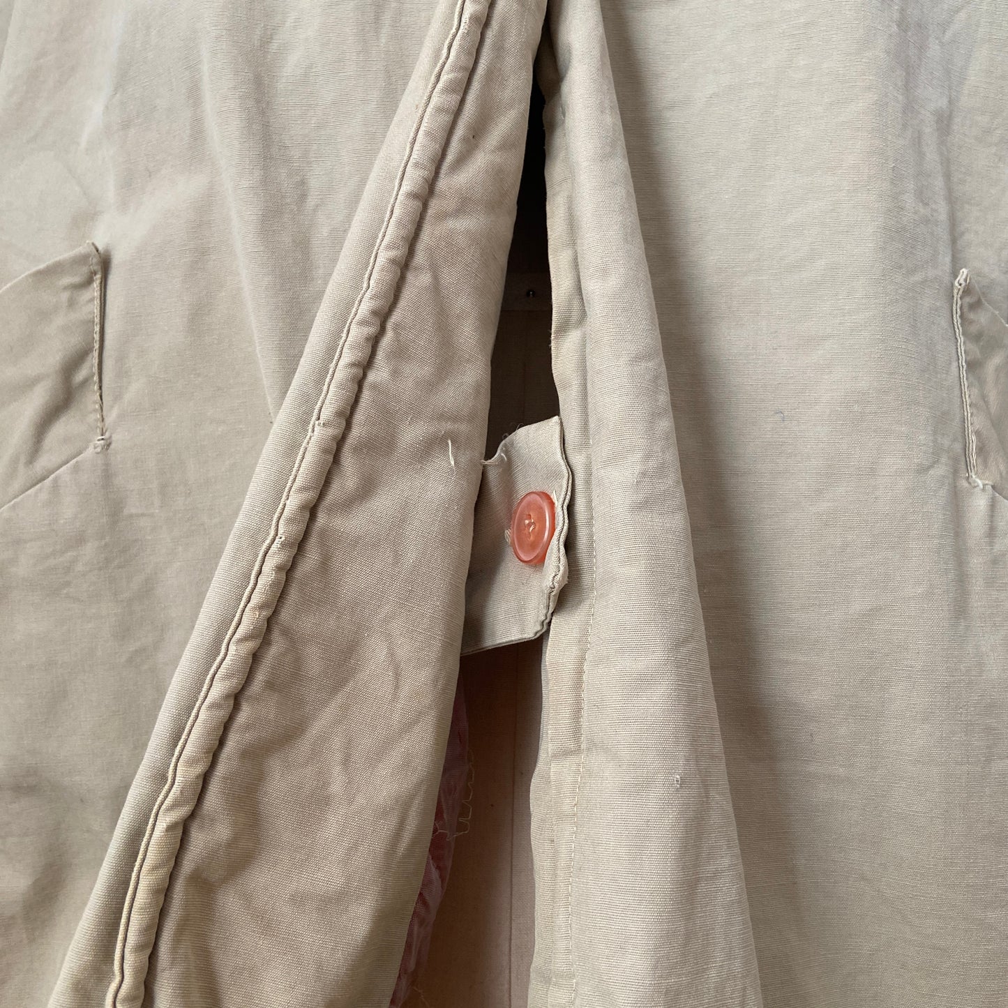 1950s Tan Jacket with Hood