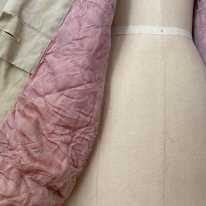 1950s Tan Jacket with Hood