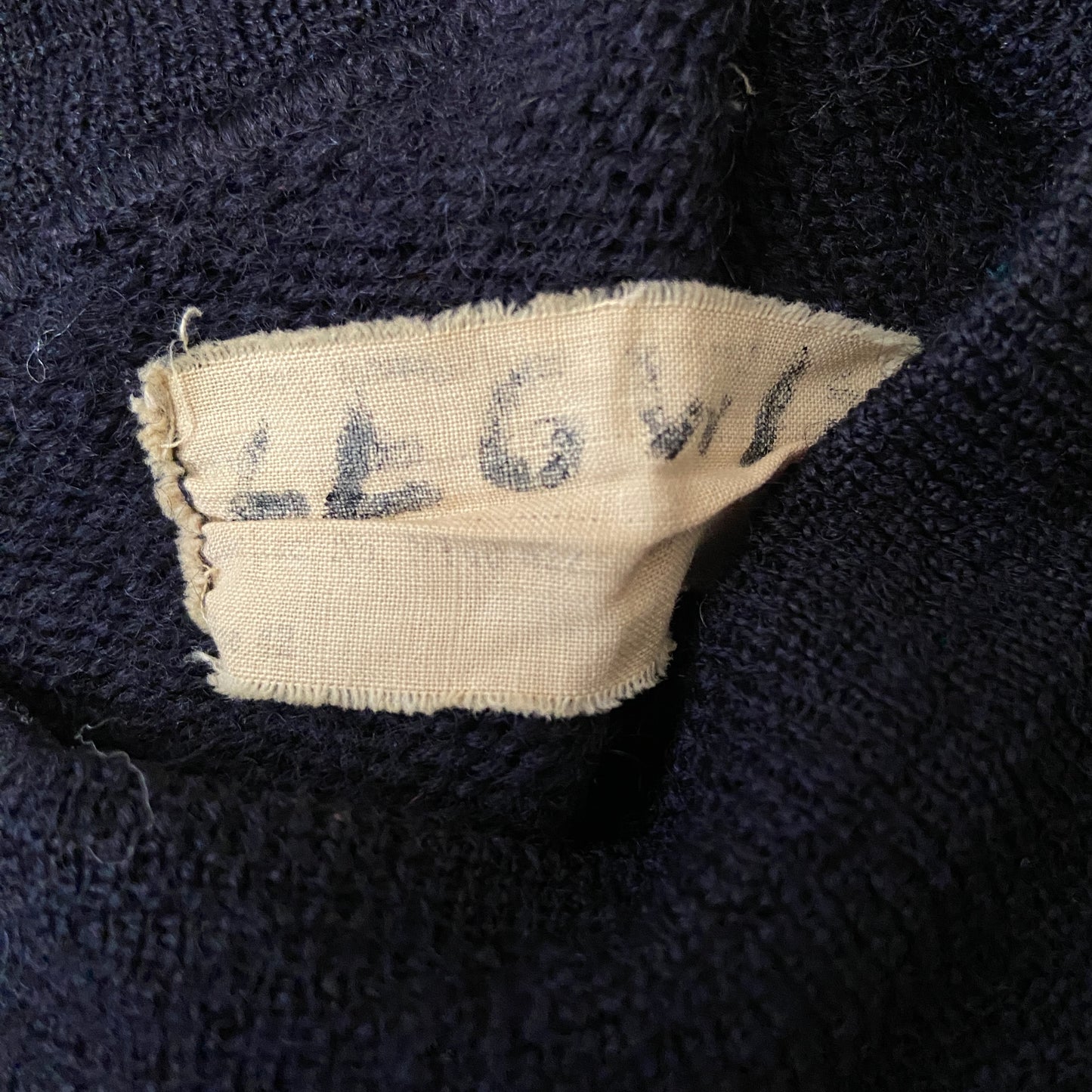 1940s WWII Navy Wool Deck Sweater