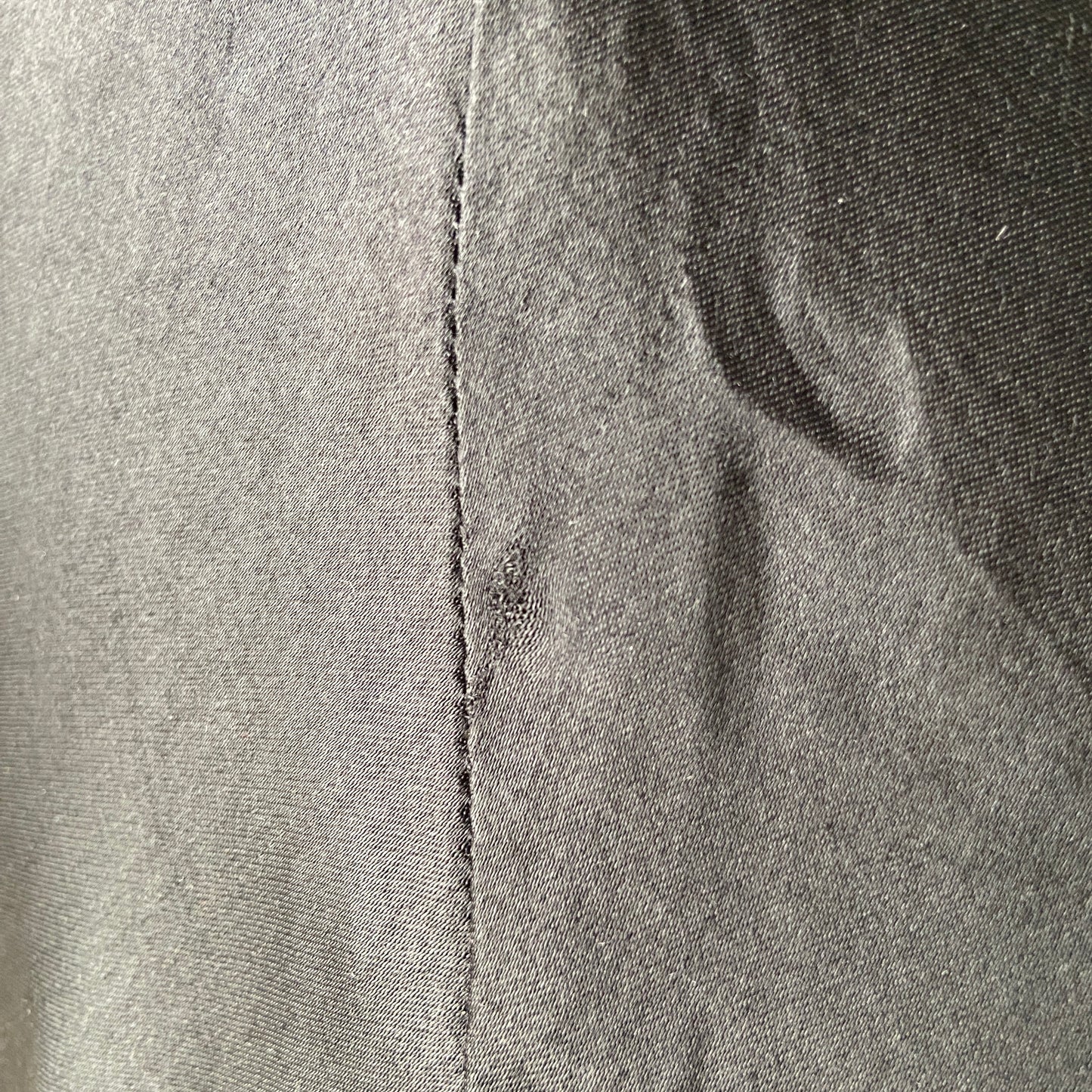 1990s does 1930s Black Liquid Satin Bias Cut Dress