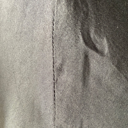 1990s does 1930s Black Liquid Satin Bias Cut Dress