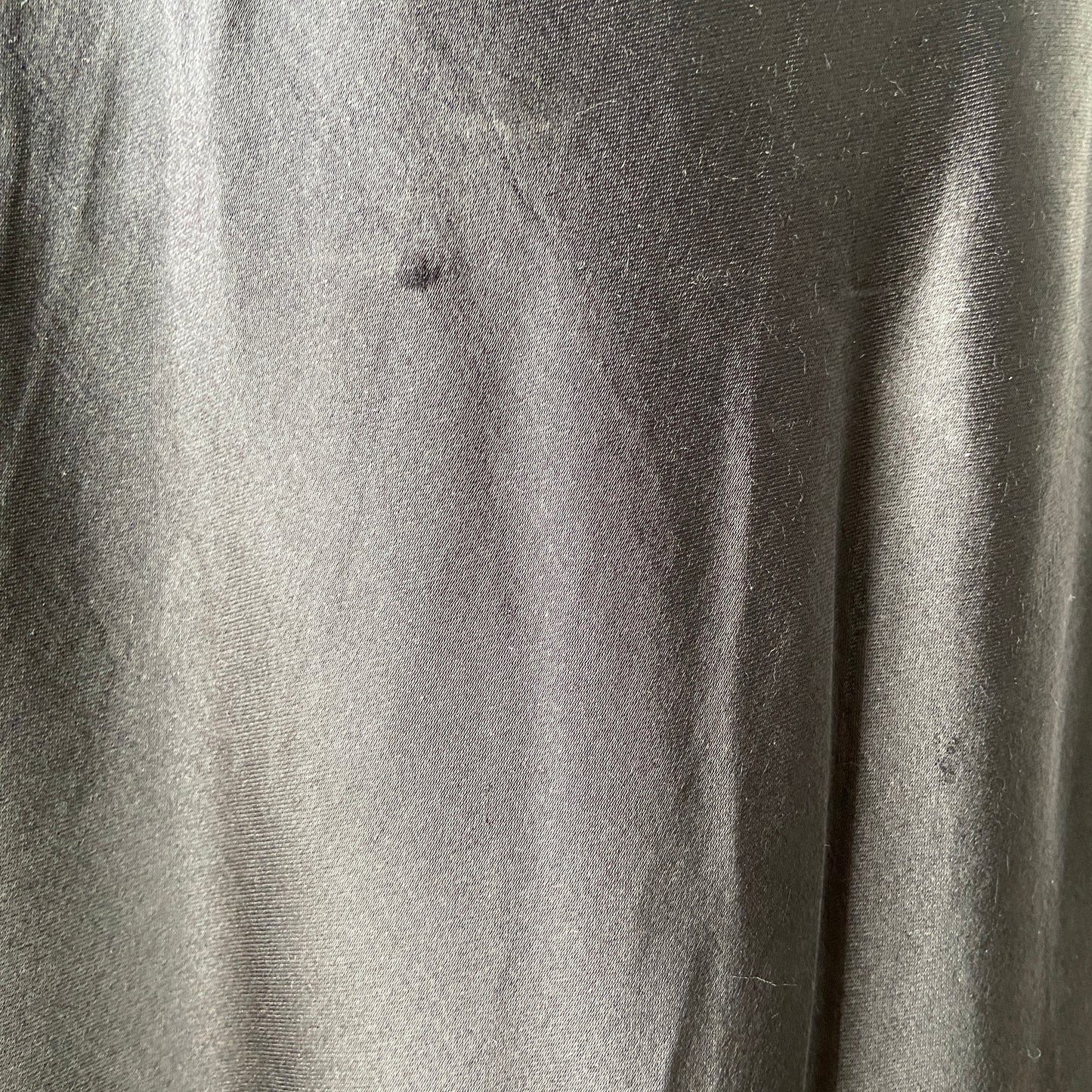 1990s does 1930s Black Liquid Satin Bias Cut Dress