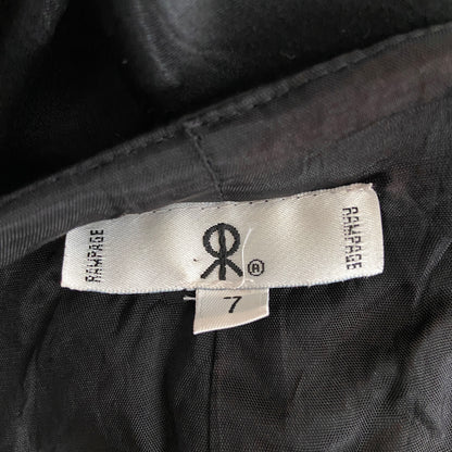 1990s does 1930s Black Liquid Satin Bias Cut Dress