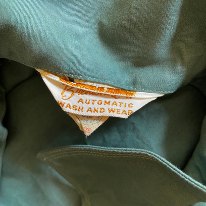 1950s Green Cotton Top