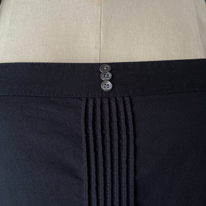 1990s does 1920s DKNY Black Cotton Dress