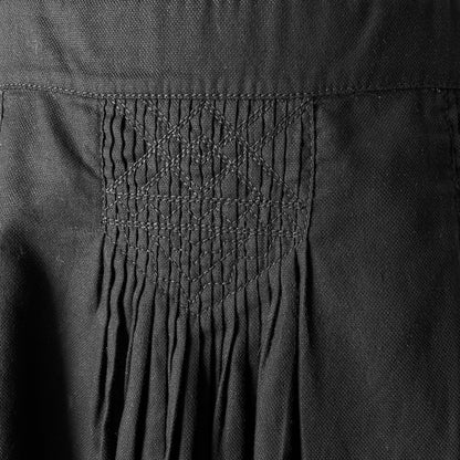 1990s does 1920s DKNY Black Cotton Dress