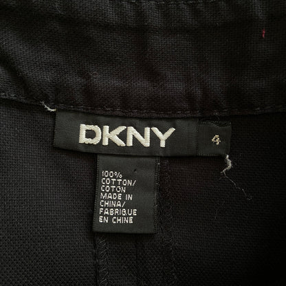 1990s does 1920s DKNY Black Cotton Dress