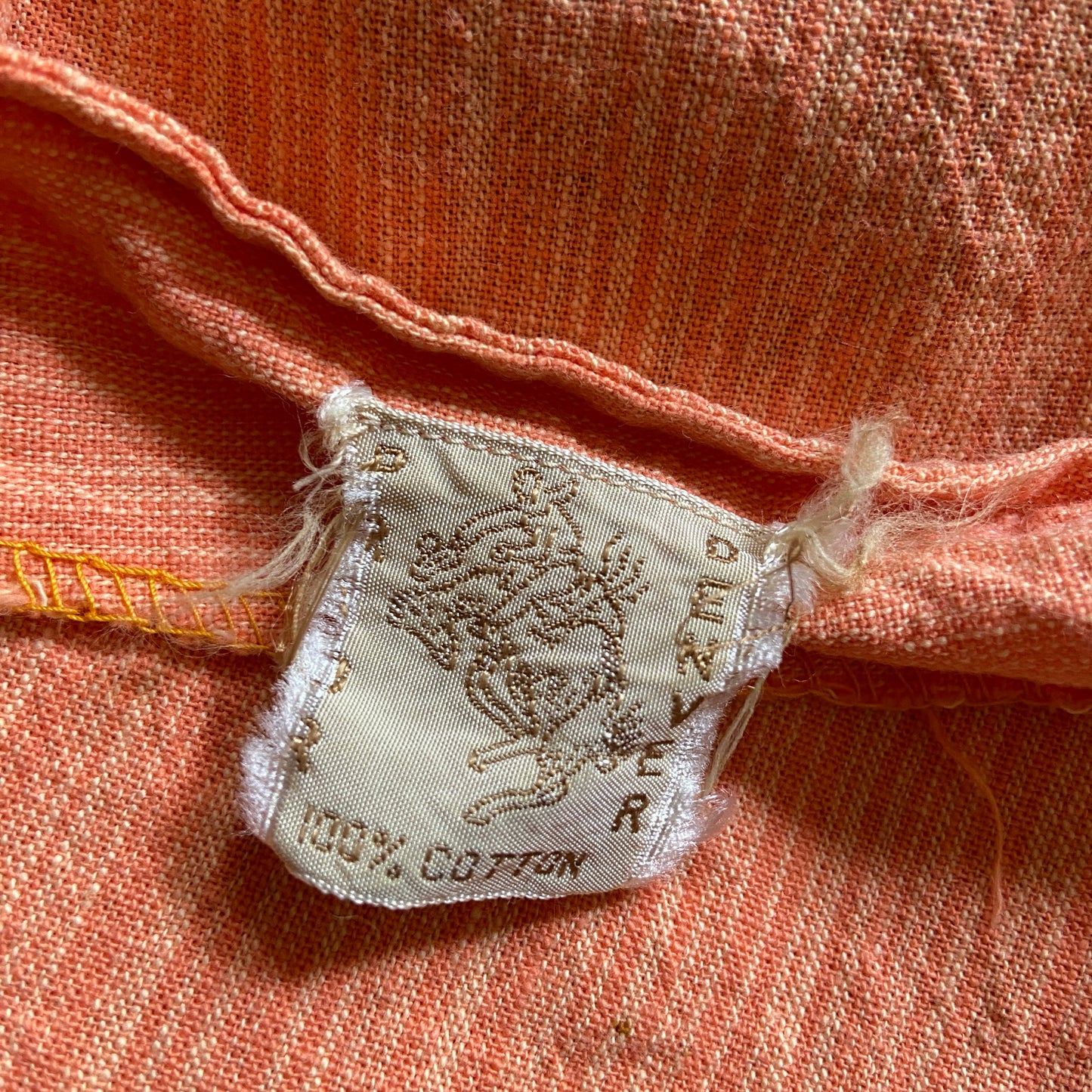 1970s Cropped Cotton Western Wear Vest