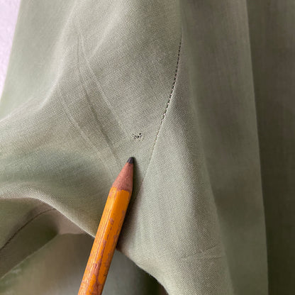 1950s Green Loop Collar Shirt