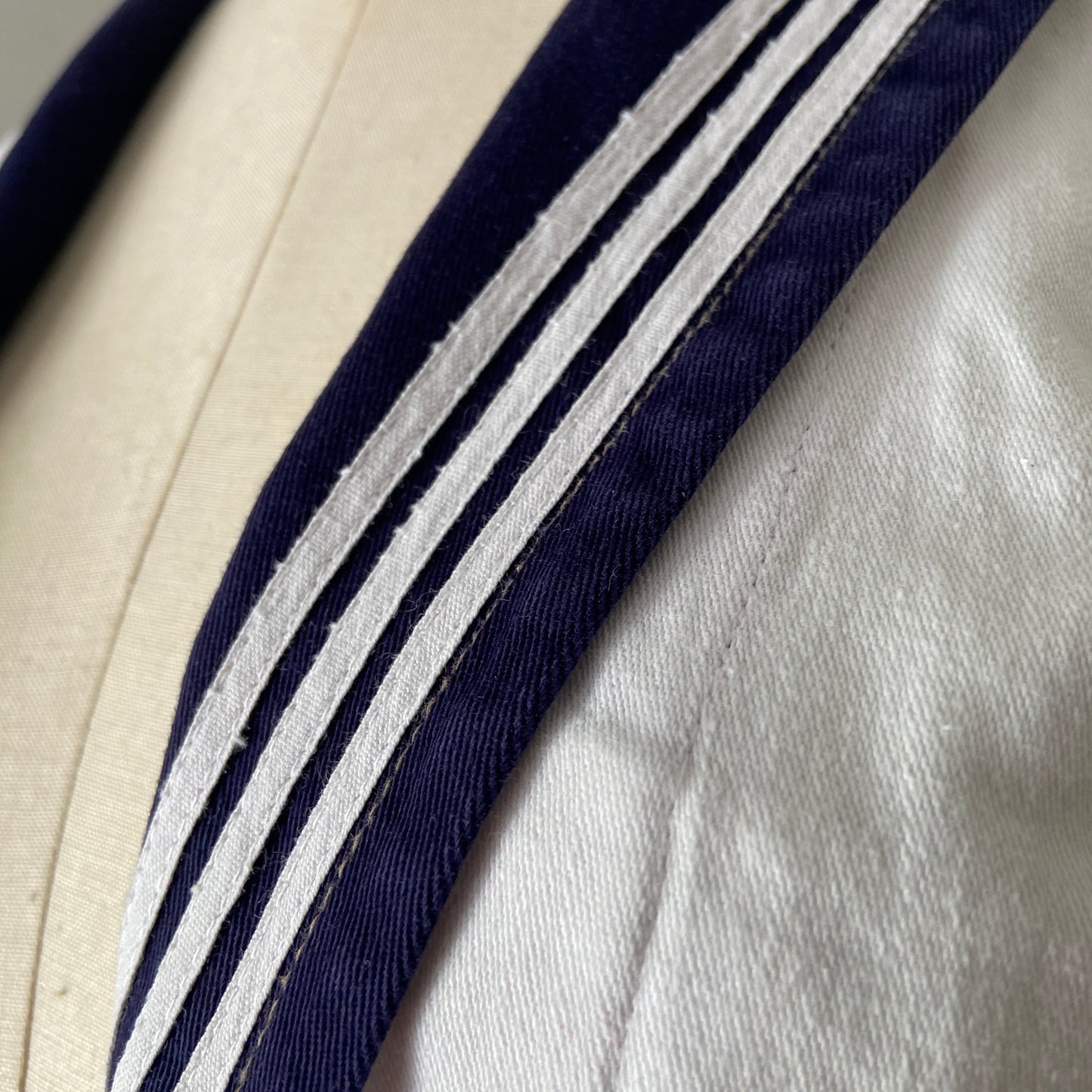 1950s Cotton Sailor Jacket with Middy Collar