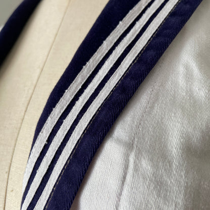 1950s Cotton Sailor Jacket with Middy Collar