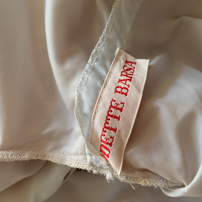 1950s Pink and Blue Bed Jacket