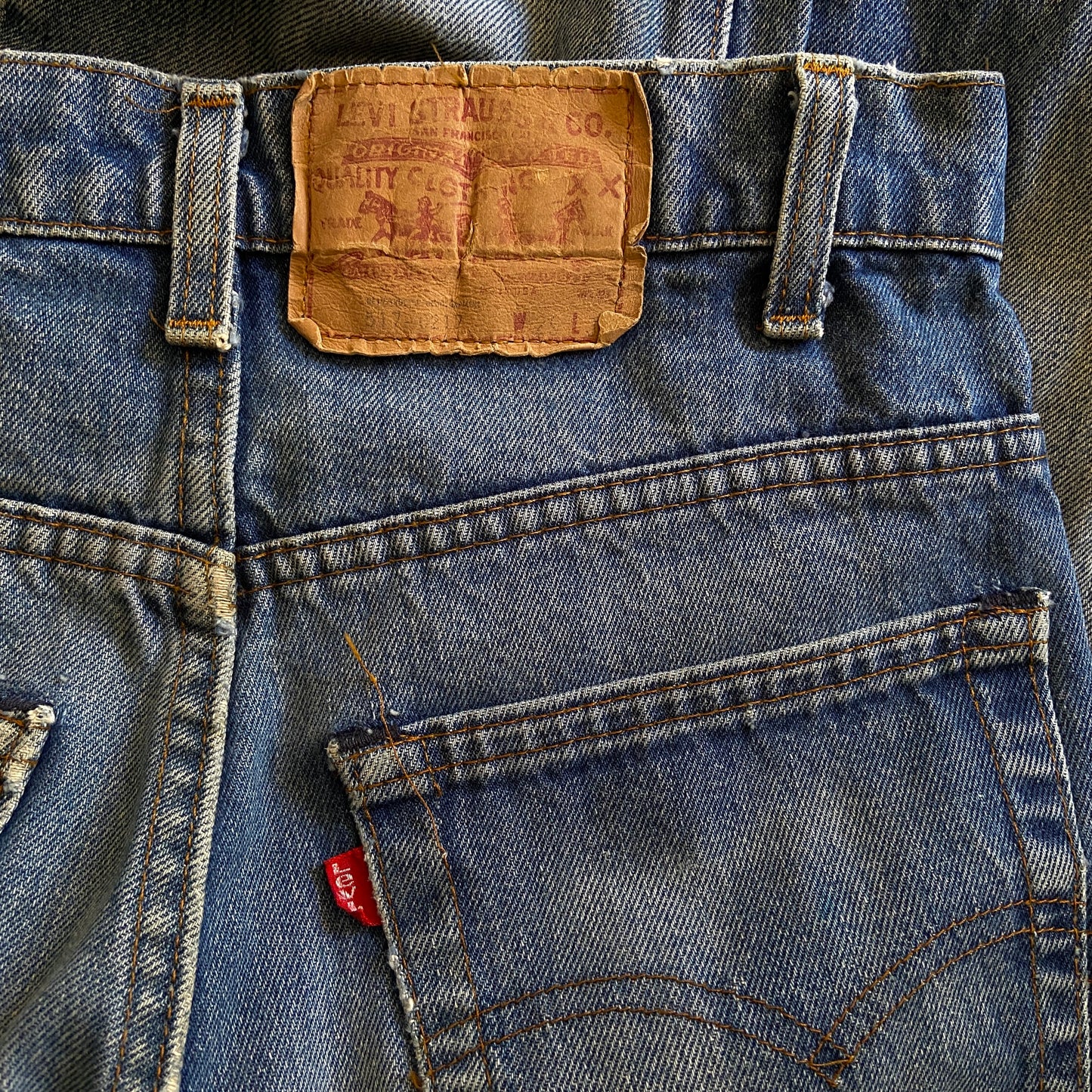 1970s Levi's 517 Stonewash Flare Jeans