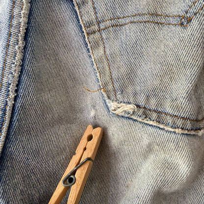 1980s Distressed Levi's 505