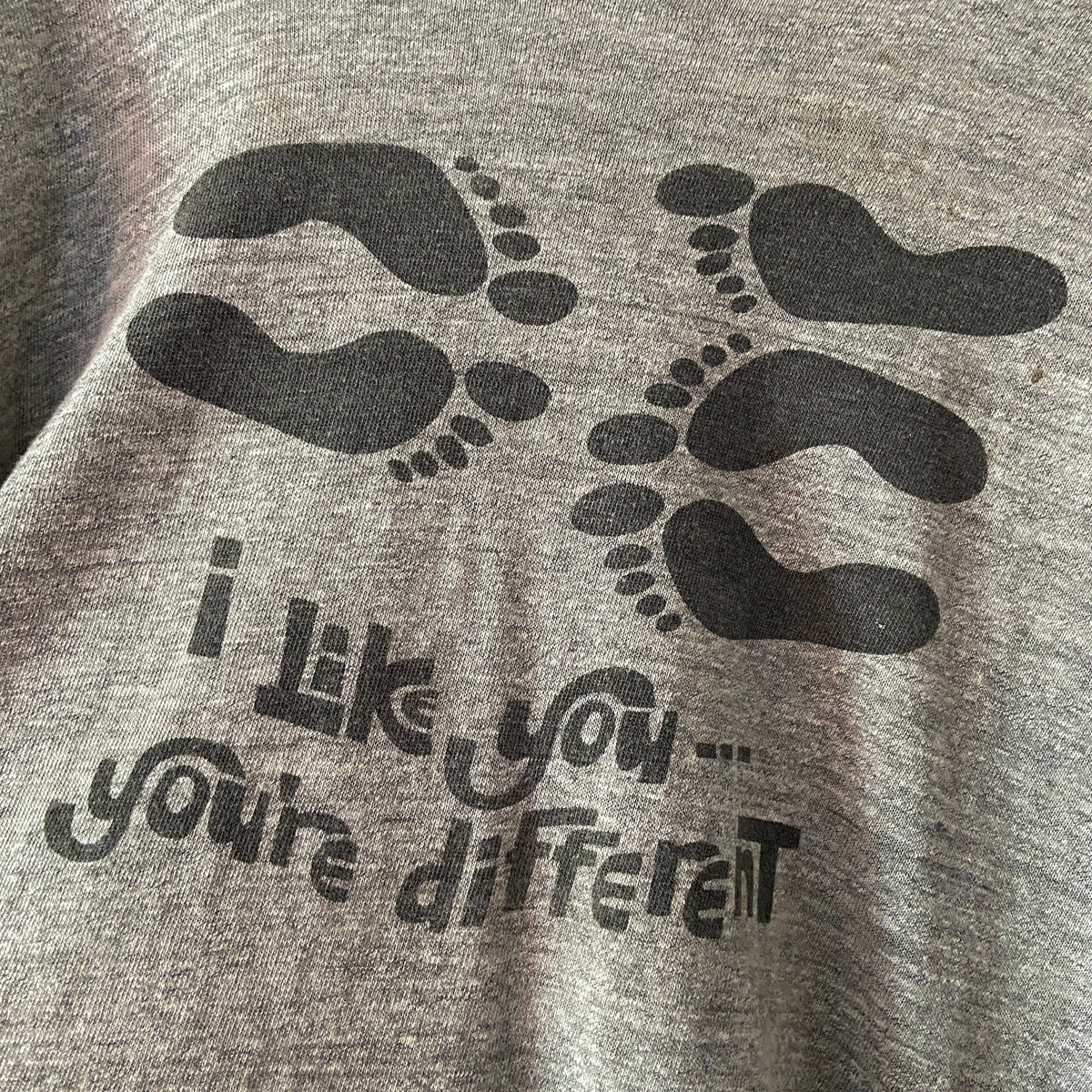 1960s "I like you - you're different" Tee