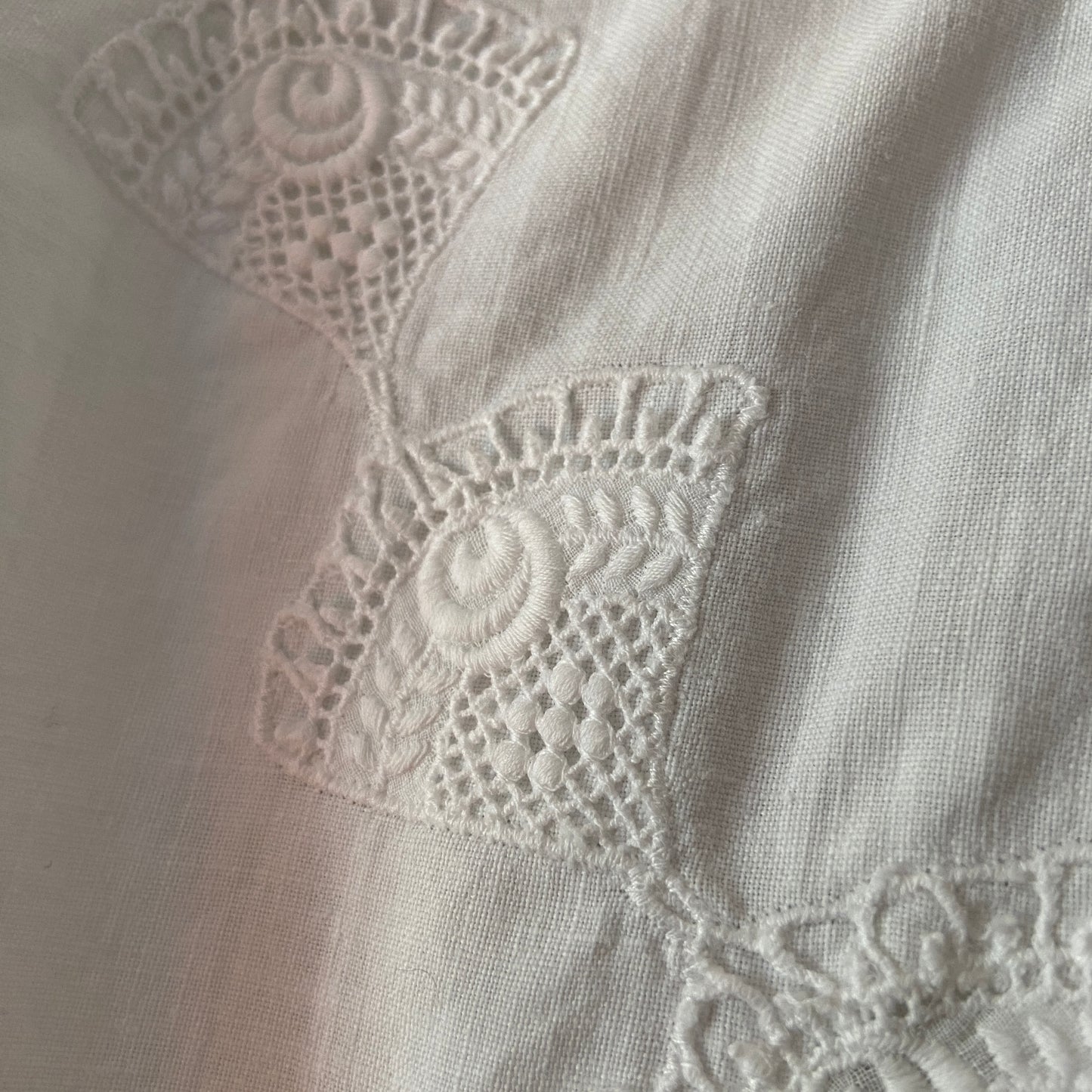 Antique White Cotton Bloomers