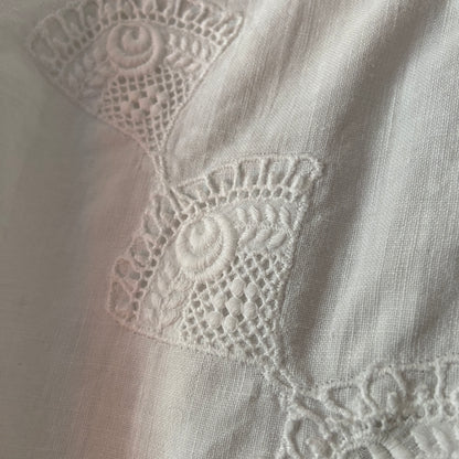 Antique White Cotton Bloomers