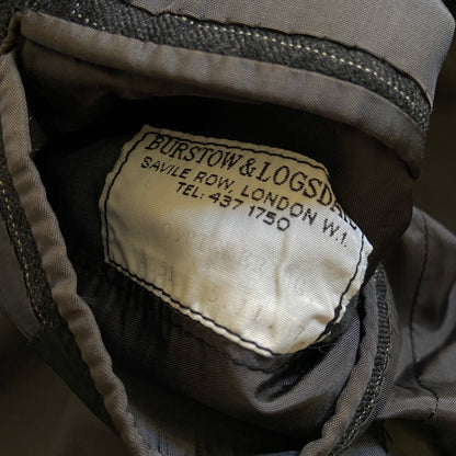 1980s Pinstripe Suit by Burstow & Logsdail of Savile Row