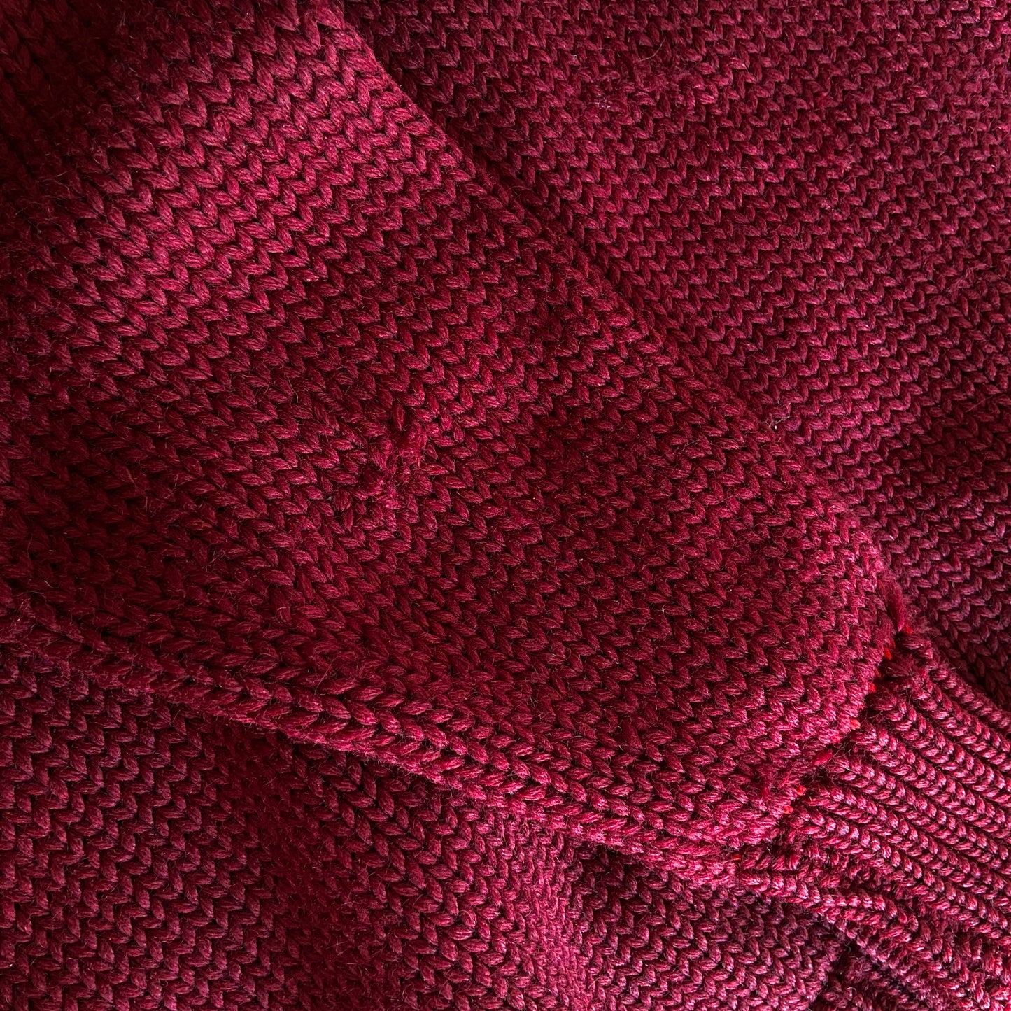 1900s Red Wool Athletic Sweater by Wright & Ditson
