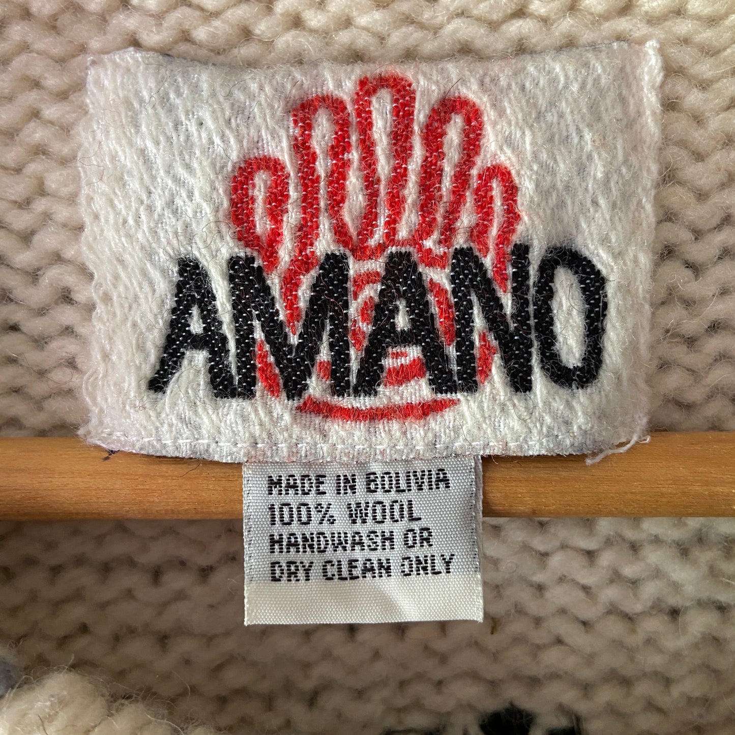 1990s Amano Wool Dancing Cardigan
