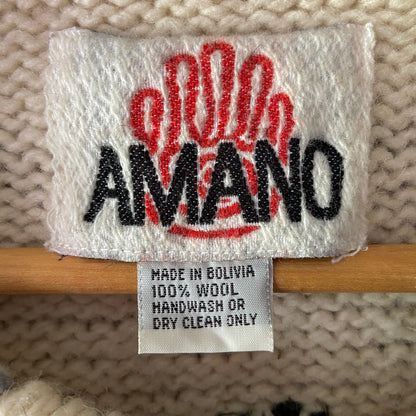 1990s Amano Wool Dancing Cardigan