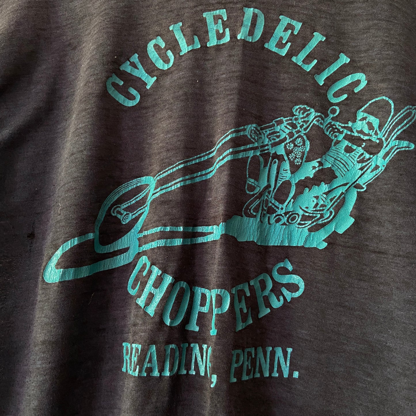 1980s Harley Davidson "Free to Fly" 3D Emblem Tee