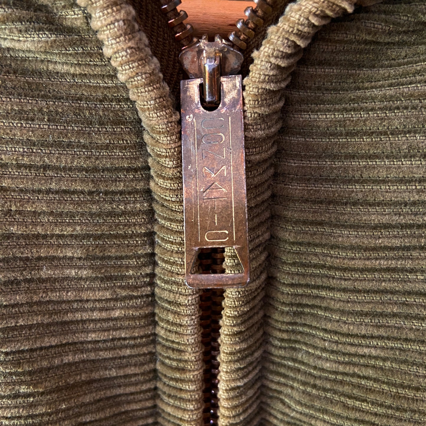 1950s Green Corduroy Coat