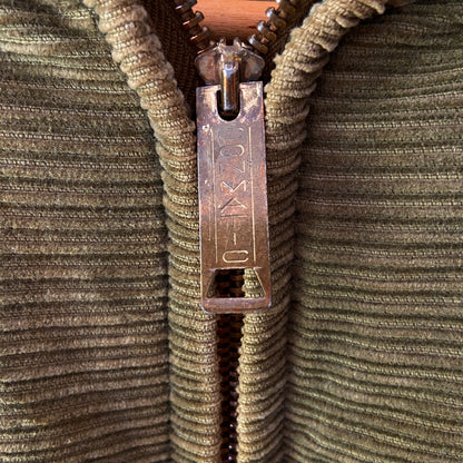 1950s Green Corduroy Coat