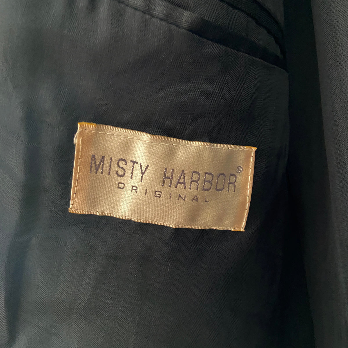 1990s Dark Gray Double Breasted Cashmere Overcoat