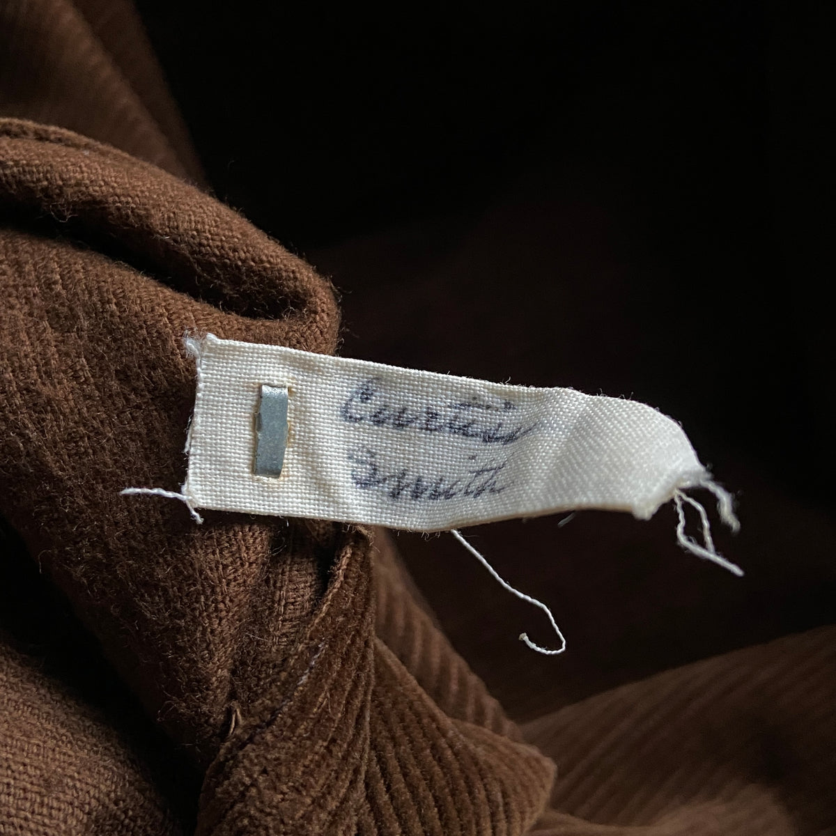 1940s Brown Corduroy Jacket