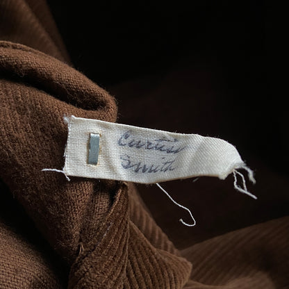 1940s Brown Corduroy Jacket