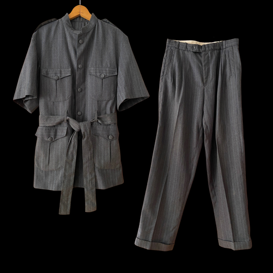 1970s Wool Leisure Suit Bespoke