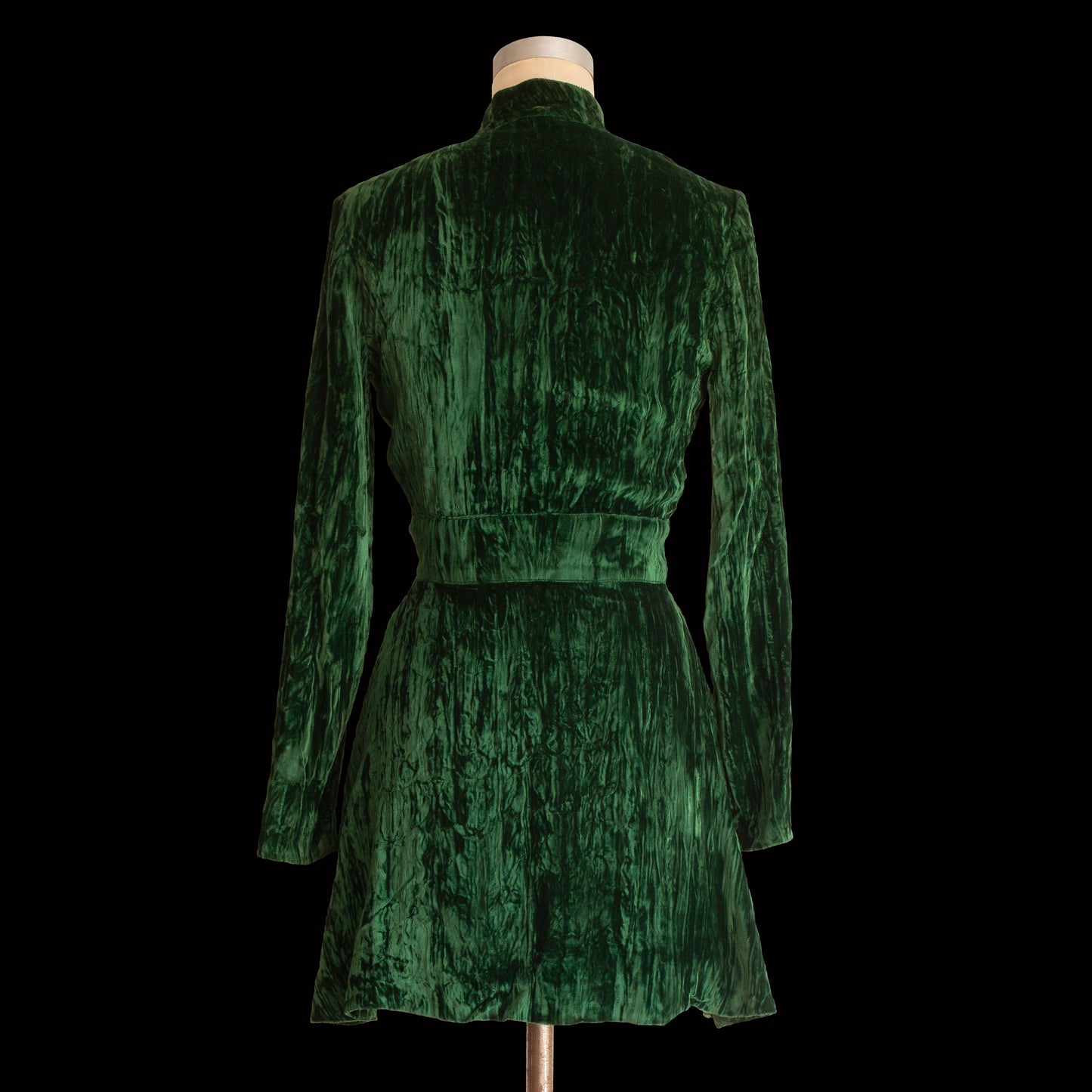 1960s Michael Mott for Paraphernalia Velvet Mini Dress