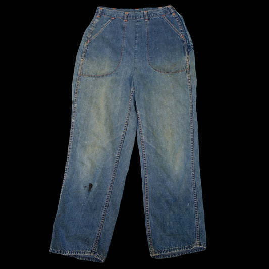1940s Side Zip Jeans Cone Denim