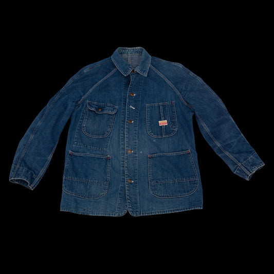 1950s Pay-Day Denim Chore Coat