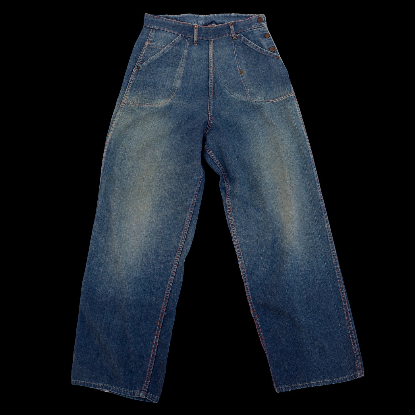 1940s Side Button Jeans Sun Brand